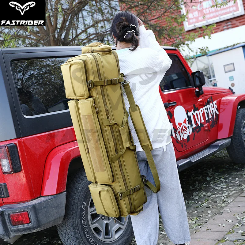 1m/1.2m Fishing Gear Bag, Fishing Rod Bag, Storage Backpack Fishing Tackle Bag 낚시주머니