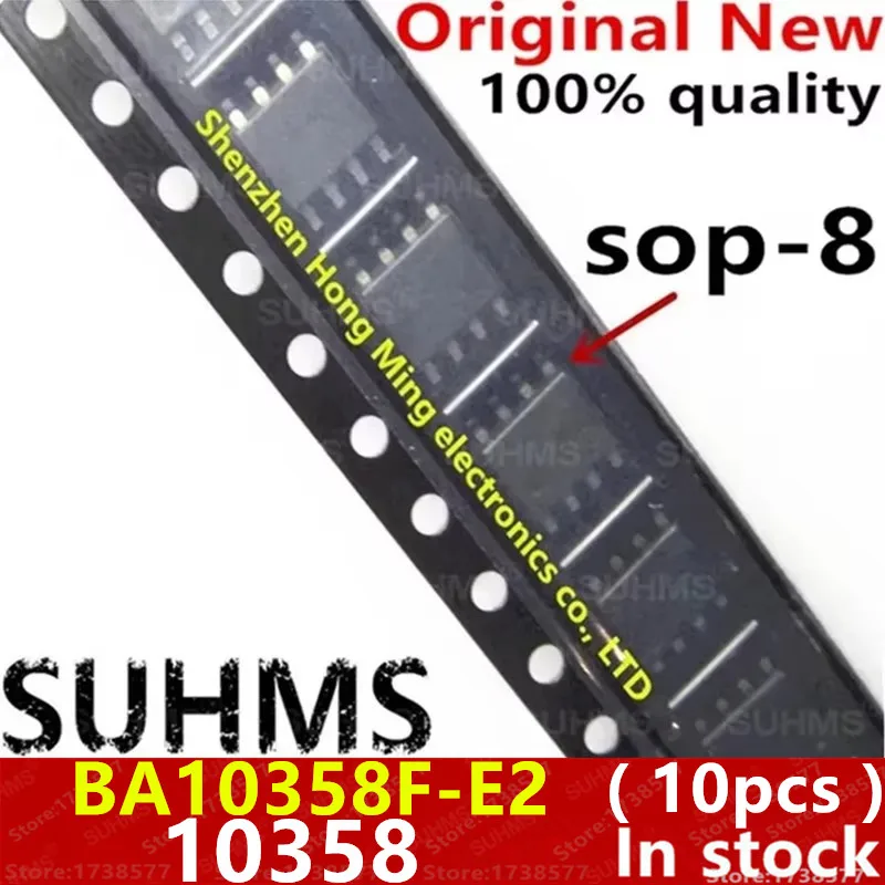 (10piece)100% New BA10358F-E2 BA10358F BA10358 10358 SOP-8