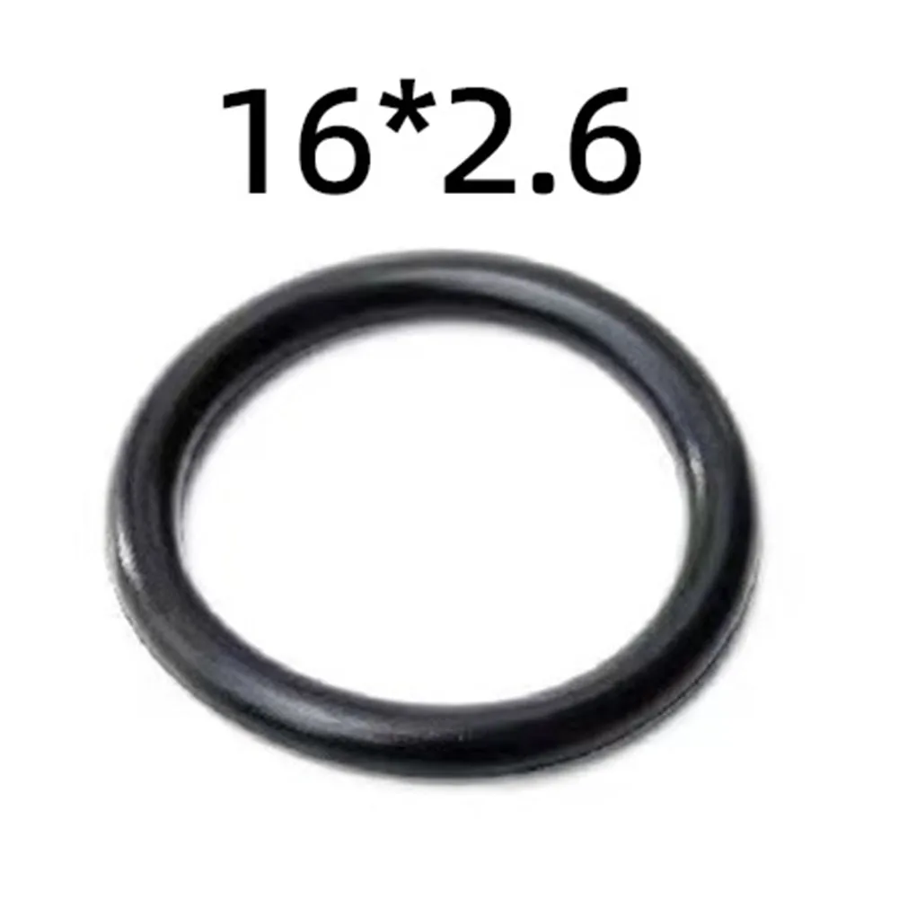 Sealing Ring O-rings Hardware Black High Quality Plastic 16*2.6mm For Pipe Joints Fashionable Functional Sealing