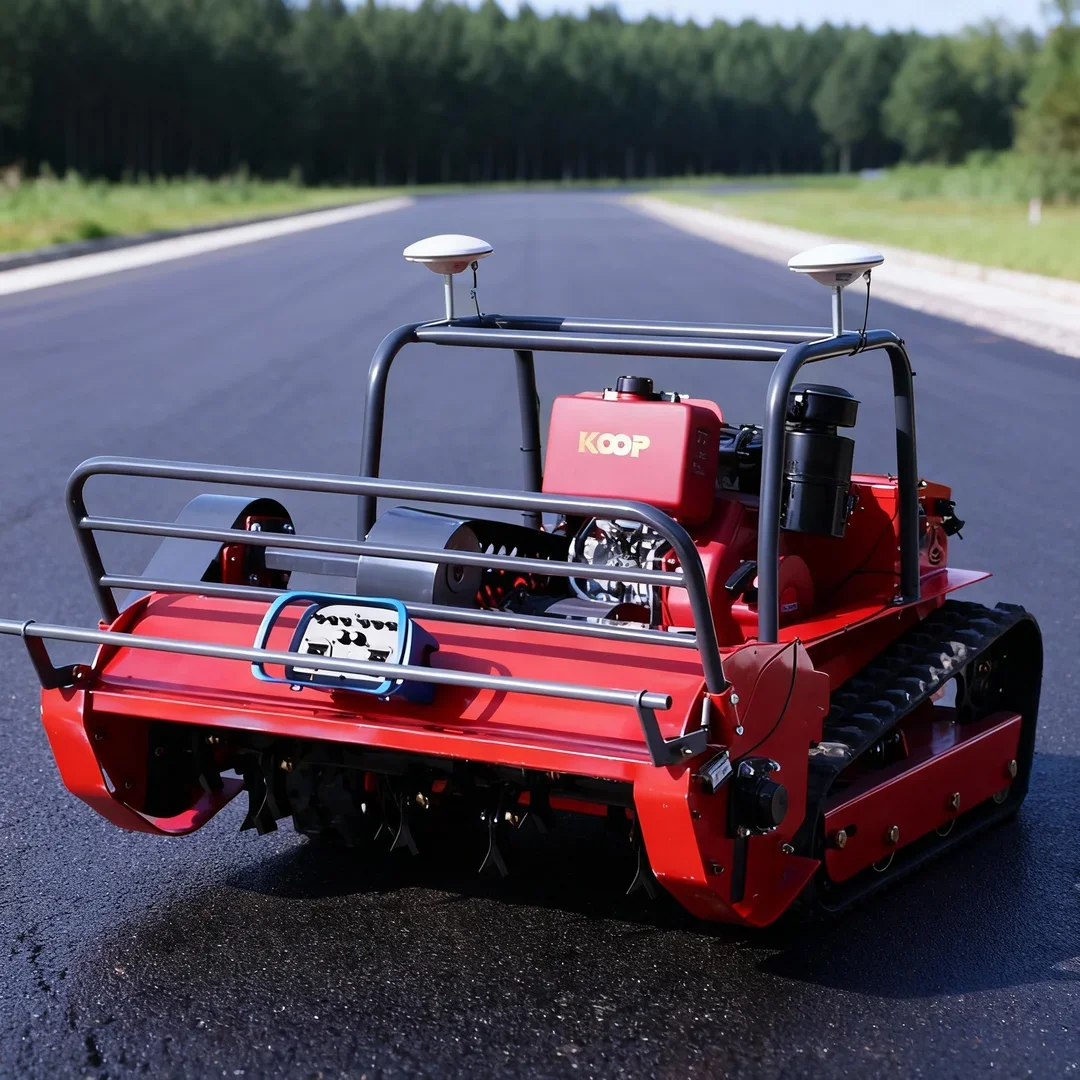 

Customized Best Selling CE EPA Flail Lawn Mower - GPS Auto Navigation Remote Control Crawler for Orchard All Terrain