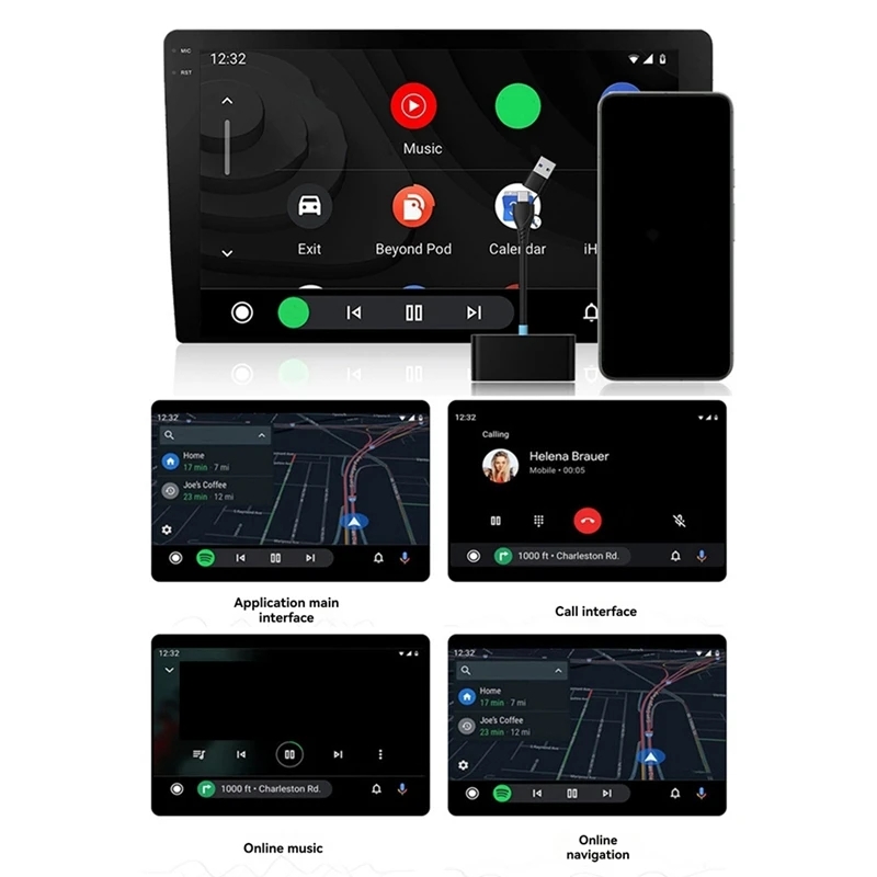 Car Smart Box Wired Carplay To Wireless Carplay AUTO Smart Car Adapter Wireless Carplay Android Auto Adapter