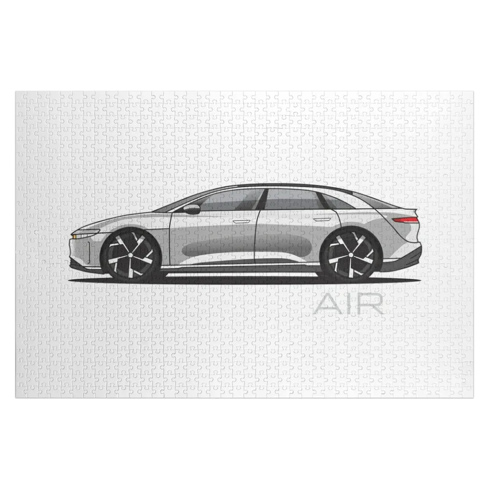 

Пазл с фотографией на заказ: электромобиль Lucid Motors Air, красный, персонализированный