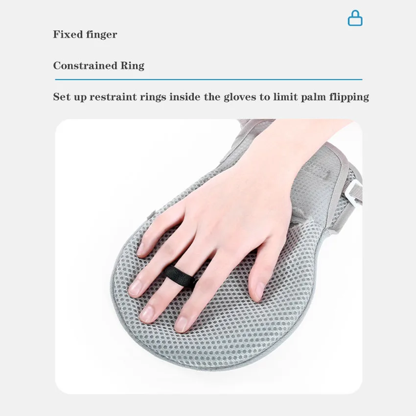 Anti Scratch Gloves Anti Pull Tube Restraint Gloves  Anti Scratch Wrist Fixation