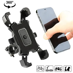 360 Rotation Bike Phone Holder Motorcycle Bicycle Phone Holder Handlebar Stand Mount Bracket Mount Phone Holder For Mobile Phone