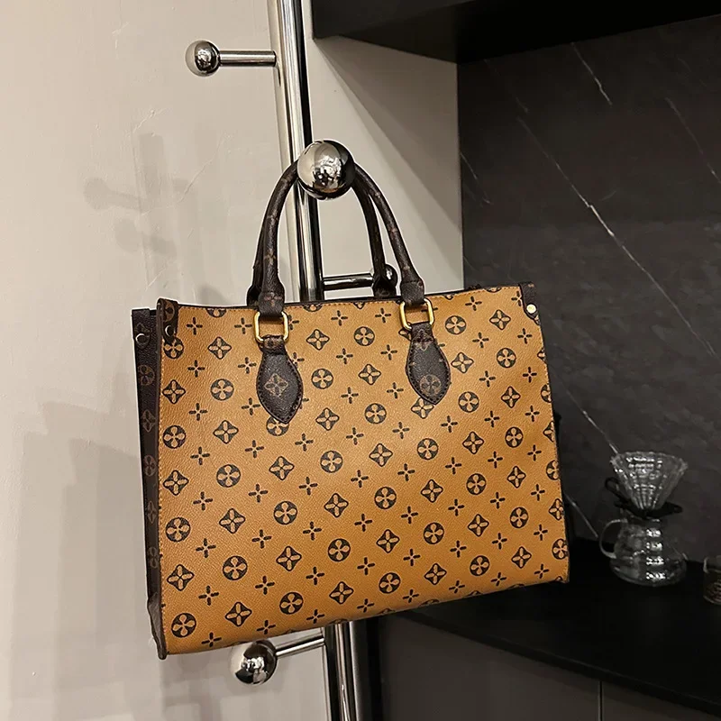 حقيبة يد نسائية مميزة 2025 - موضة الربيع عبر الحدود، حقيبة كتف متعددة الاستخدامات بتصميم كلاسيكي متخصص