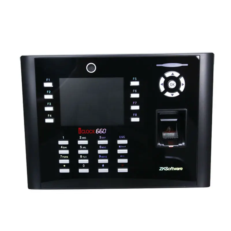 Software de controle de tempo e acesso Zkt iclock660