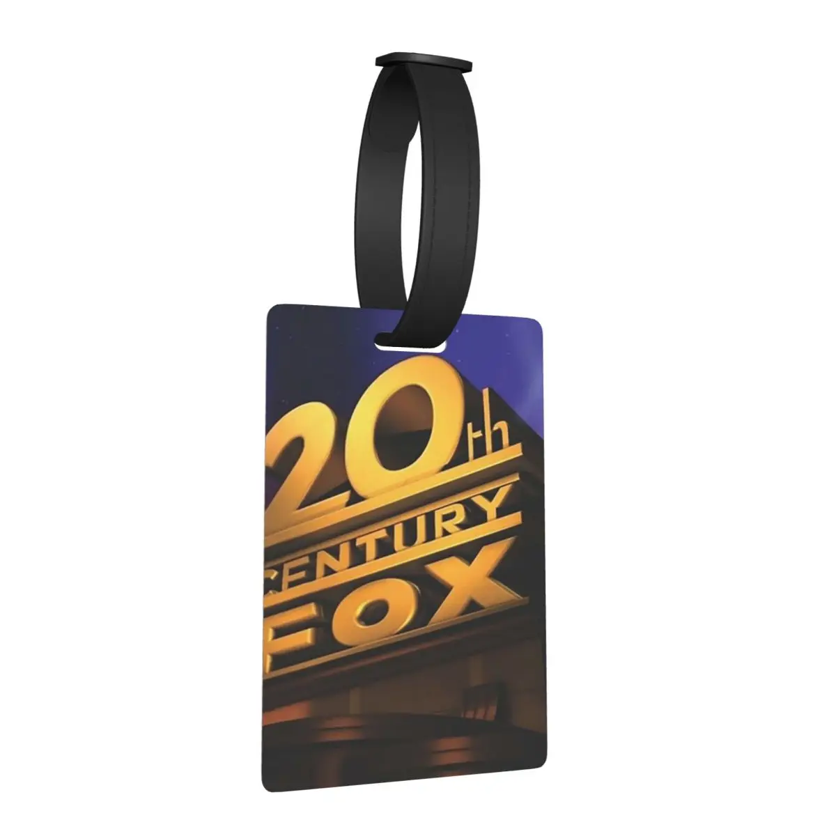 

Классические багажные бирки Fox 20 века, аксессуары для чемодана, дорожная модная бирка для багажа, держатель этикетки, идентификационное имя, адрес