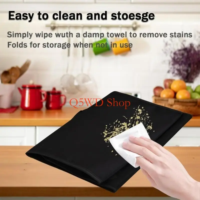 Q5WD Heavy Duty Kitchen Appliance Cover Scratch Resistant Oxford Cloth Universal for Coffee Maker Air Fryers Dustproof Cover