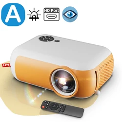 AUN-Mini Projecteur Portable A10 pour Home Cinéma, Smart TV Box, Laser, Cortors, Cinéma, Téléphone, Vidéo LED, HD, 4K, Via