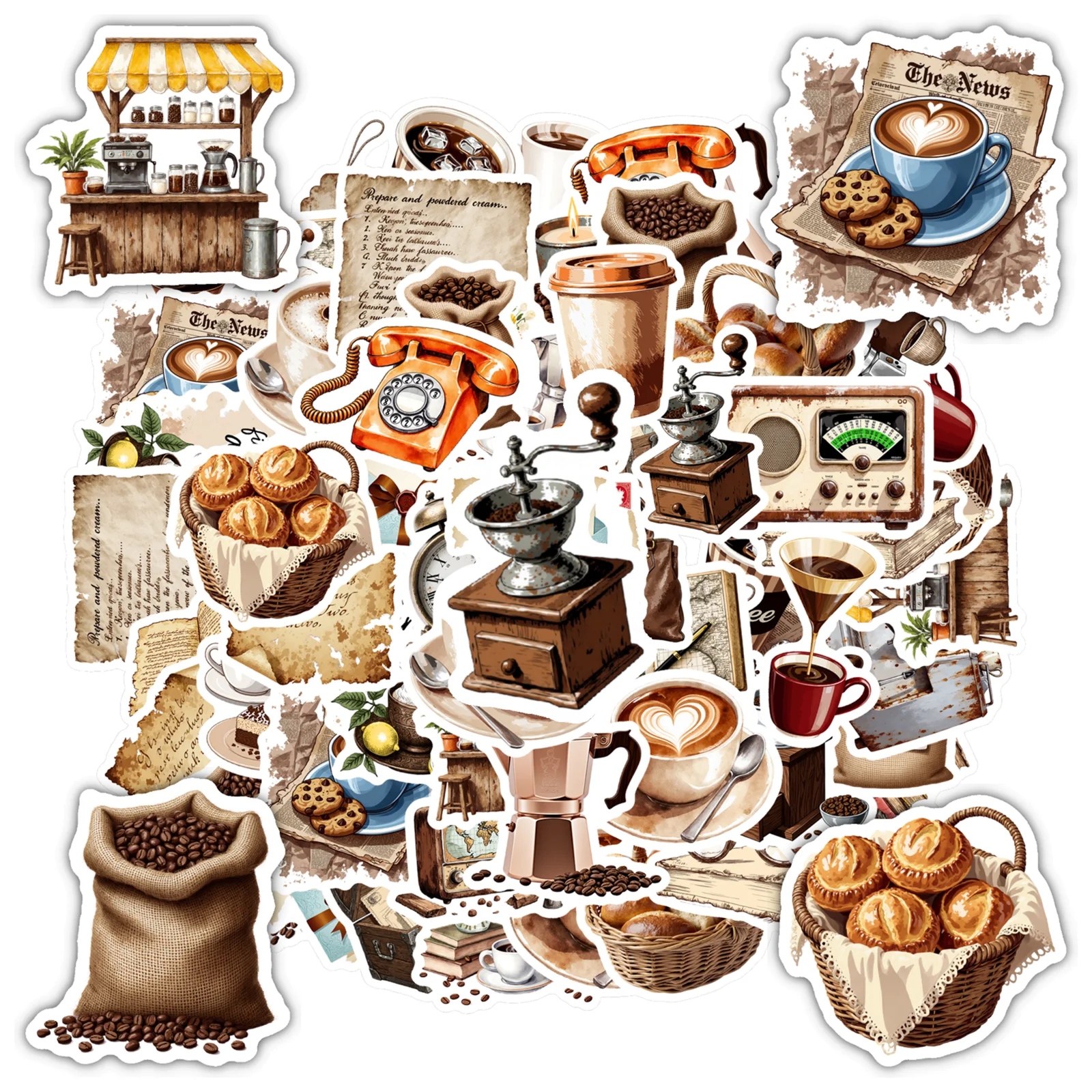 

35-6 шт. художественные канцелярские наклейки, классические ретро ретро наклейки, водонепроницаемые наклейки для ноутбука, багажа, скрапбукинга, сделай сам