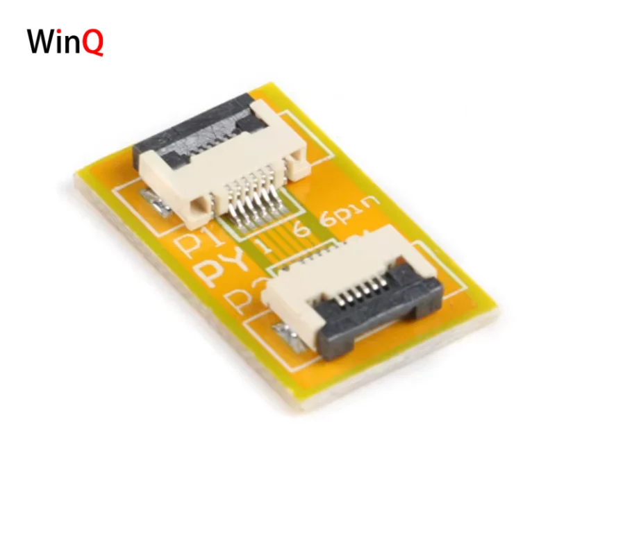 Cable plano flexible FFC/FPC, placa de extensión de paso de 0,5mm, conector inferior de cubierta abatible 6/8/10//16/20/24/40/-60P