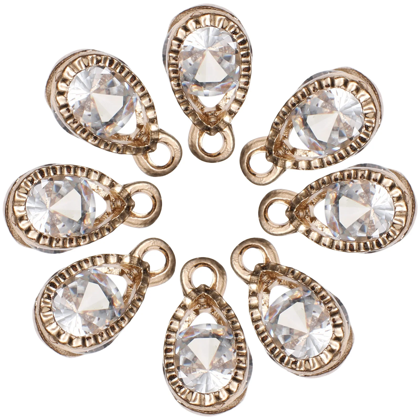 

Pendent Zircon Pendant Necklace Charms for Braclets Number Jewelry Making Miss Key