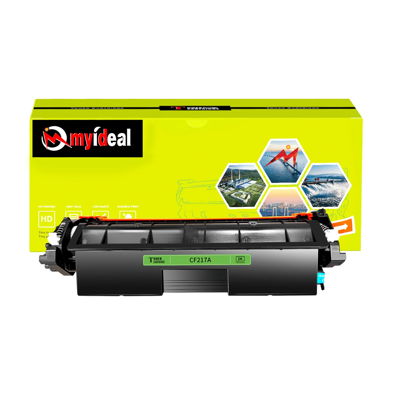 CF217A 17A 217A CF217 Black Toner Cartridge Compatible for M102A M102w M130A M130nw M130fn m130fw 132NW printer
