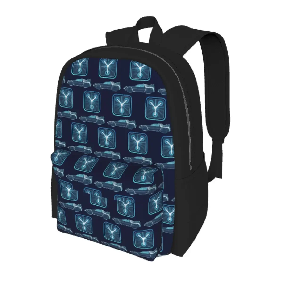 

Back To The Future Flux Capacitor Student Backpack School Bag Hiking Travel Daypack for Boys Girls Bookbag Shoulder Bags
