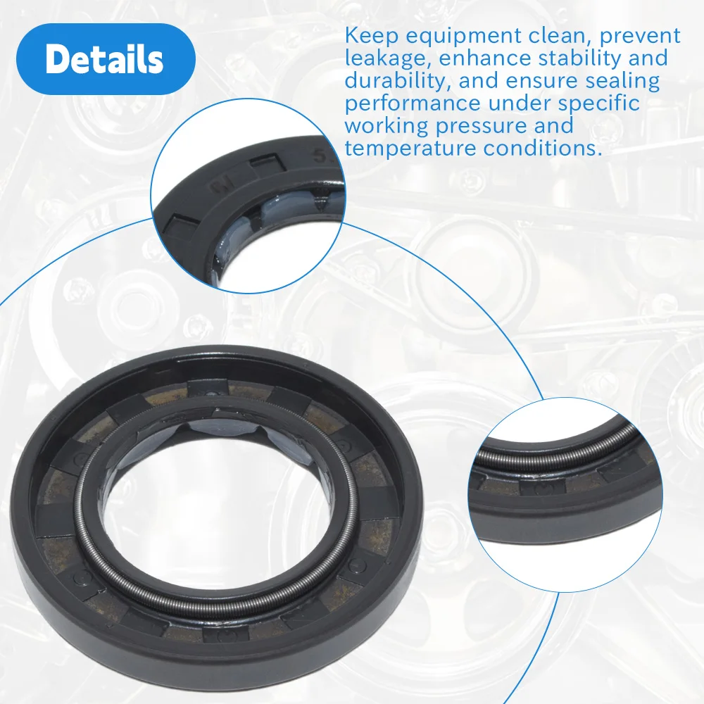 High quality factory directly sale Hydraulic Pump oil seal with 25*42*6/5.5 mm size and HNBR material