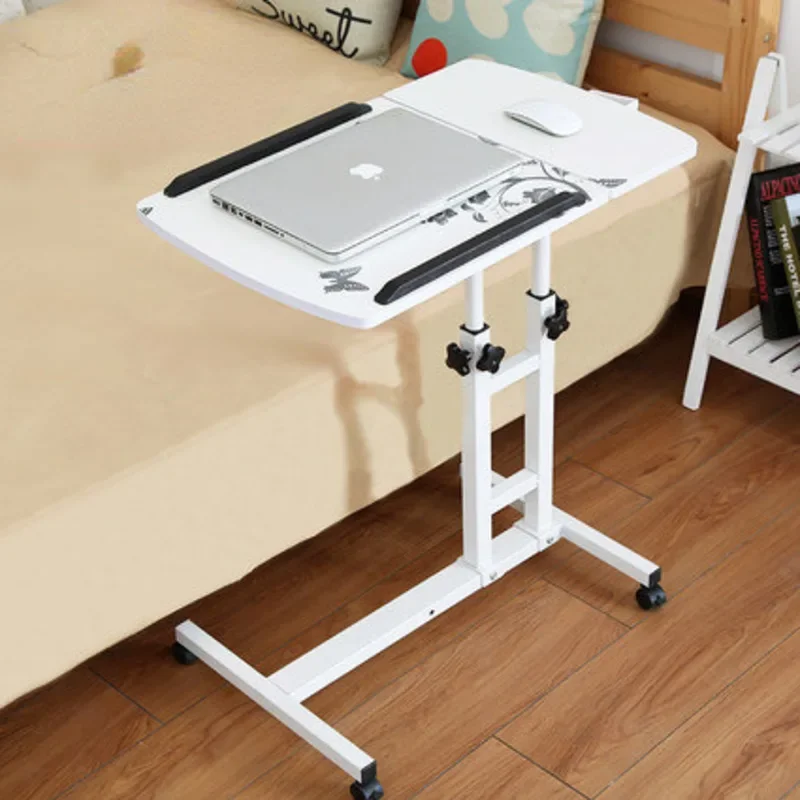 Deal Multi-functional Lazy Computer Table For Bed Movable Lifting Folding Desk Mini Creative Bedroom Reading Desk