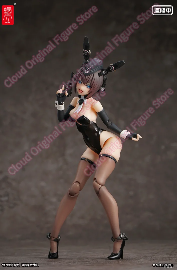 In Stock 100% Original Snail Shell 1/12 RA-03 Panzer Bunny Anneliese Sexy Girls Action Figures Model Collection Doll Toy Gift