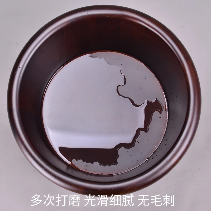 Palisander-Fußeimer, Holzschaft, Haushalt