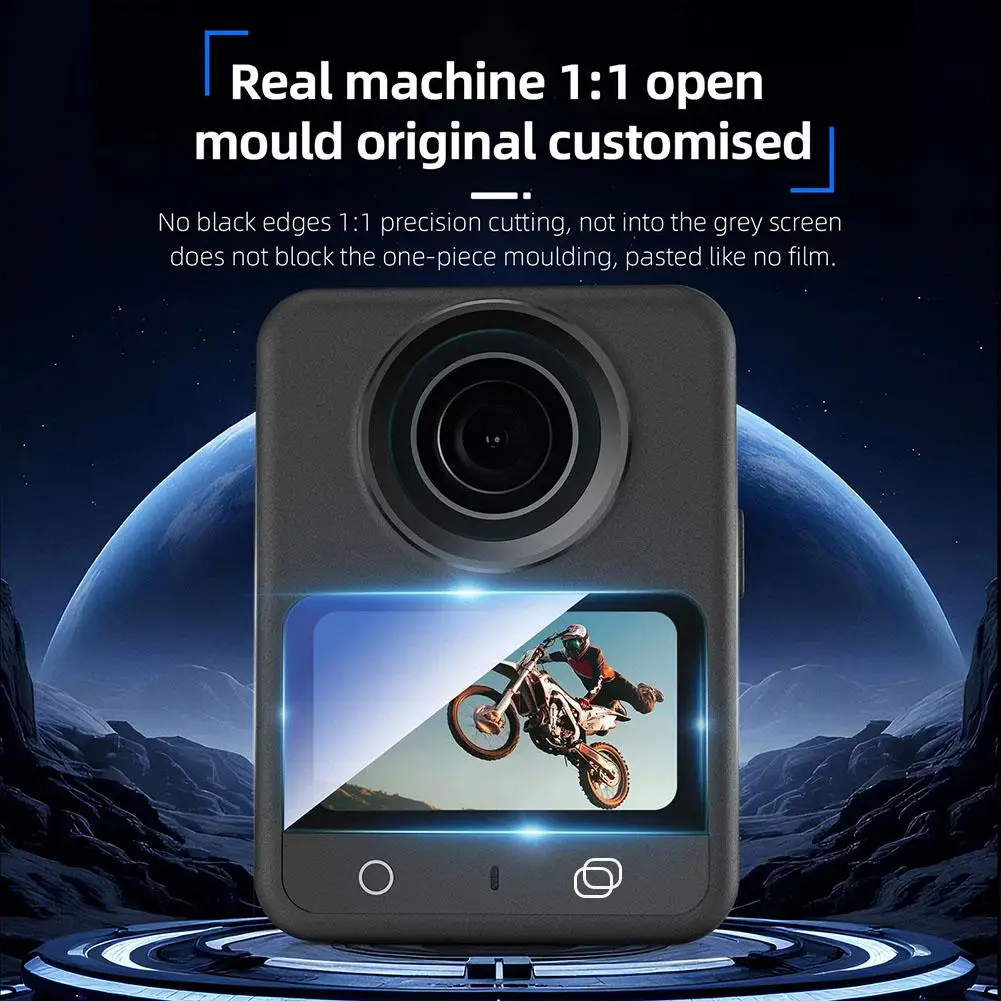 Screen Protector for dji OSMO360 Tempered Glass LCD Display Film Screen Protective Cover Ultra HD 9H Hardness Scratch Resistant