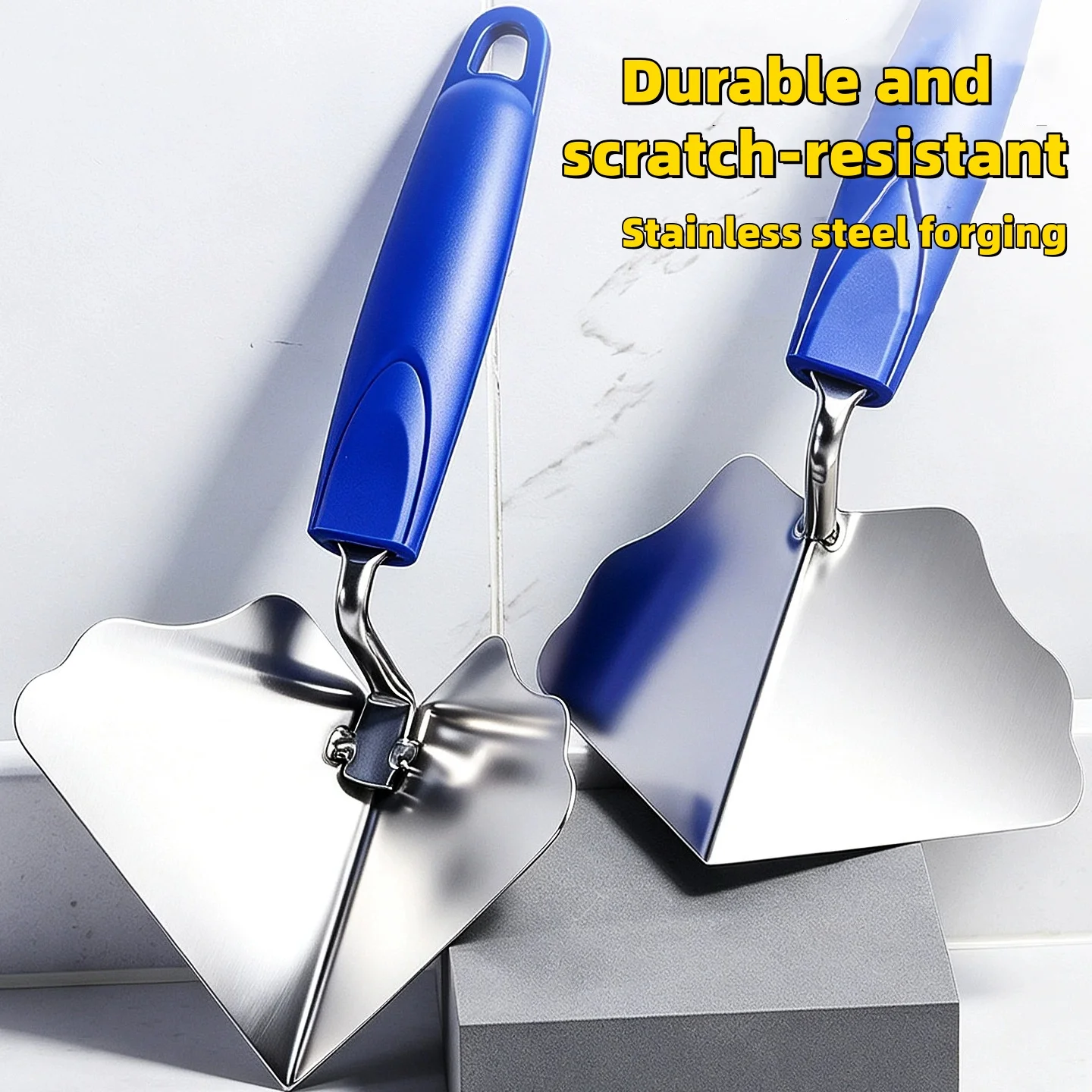 Professional Stainless Steel Corner Finishing Trowel Set, Thick Rustproof Right Angle Tool for Drywall Plastering Corner Work