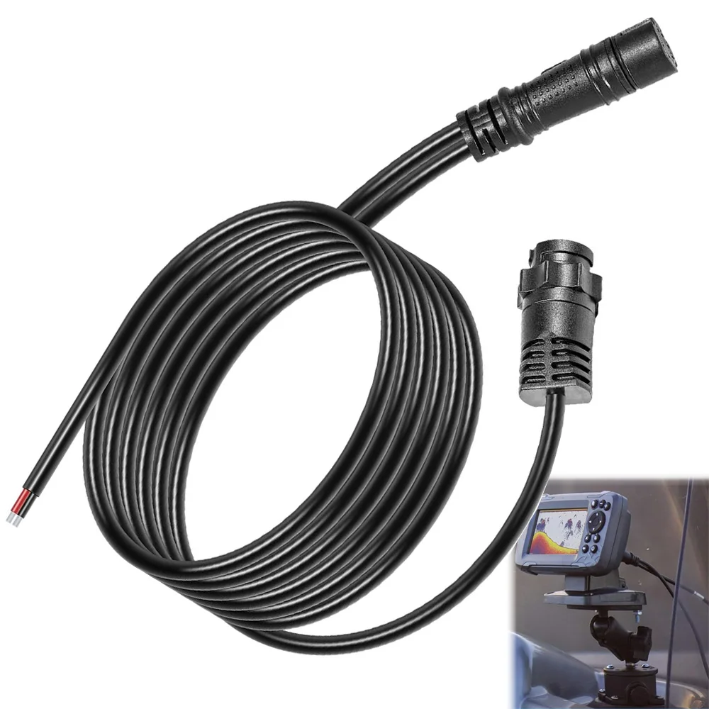 00-14070-001 Xdcr Adapter HOOK2-4x Adaptor for Lowrance HOOK2-4x Fish Finder, for 7-pin Transducers
