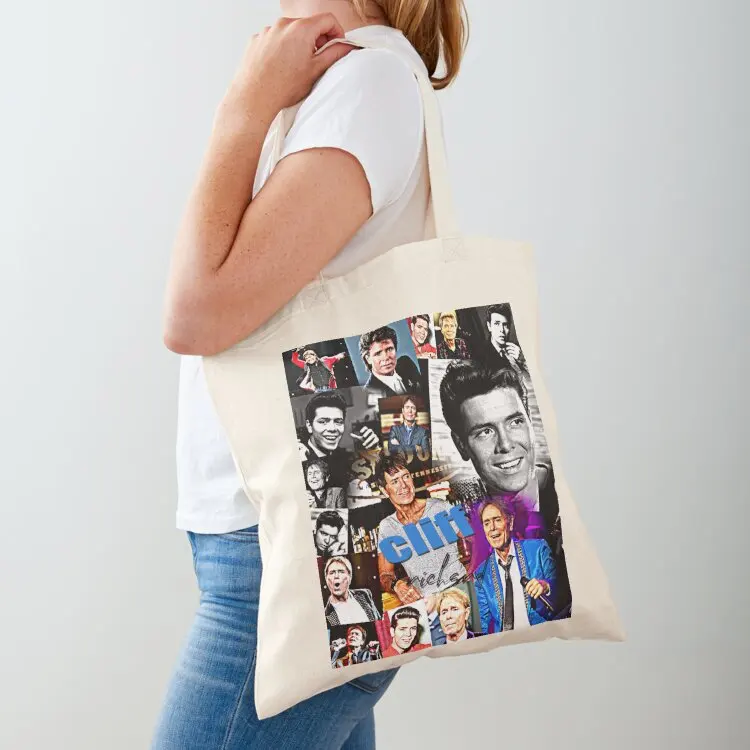 

cliff richard Tote Bag canvas shopping bag shopping trolley bag Gift