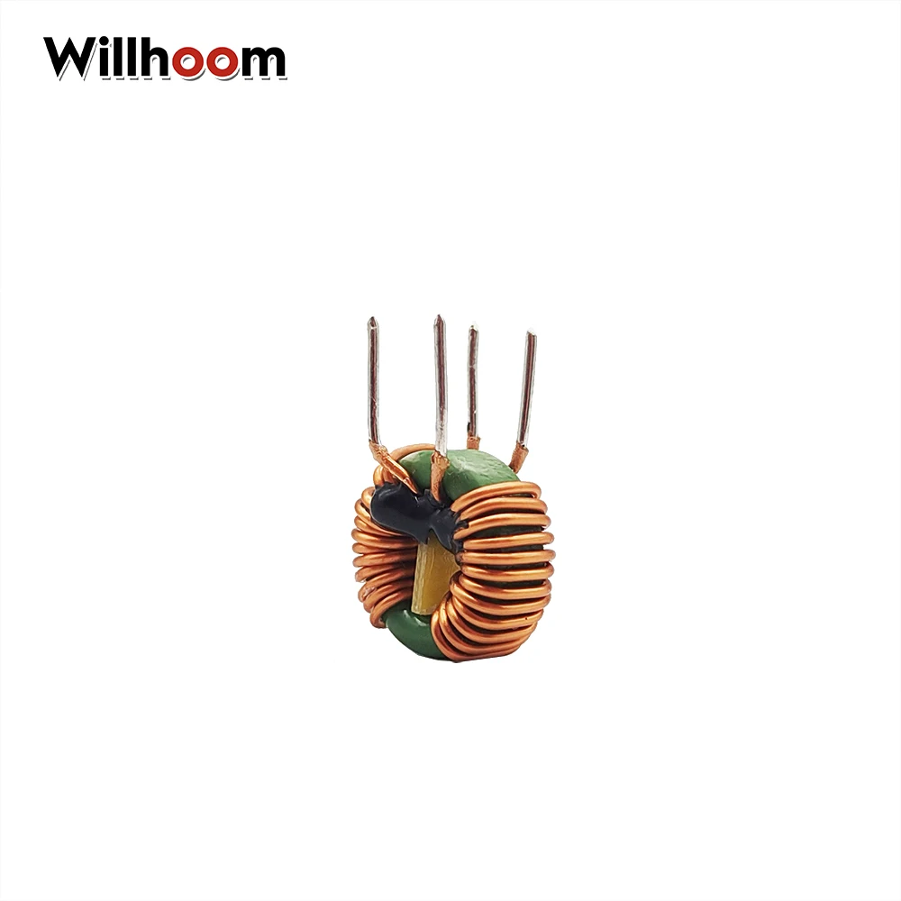 10Pcs 14x9x5 Model Toroid Inductor Winding Magnetic Inductance 650UH 1MH 1.5MH 2MH 3MH 5MH 10MH 15MH 20MH Vertical Pin