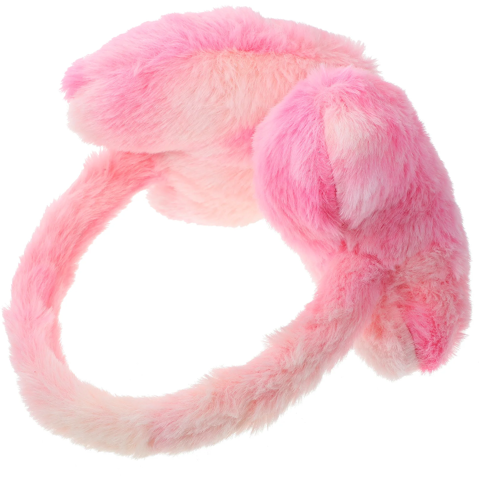 Warm Earmuff Fuzzy Ear Muff Heart Shape Ear Warmer Winter Pink Cute Earmuff Ear Cover For Women Kids Outdoor Ski Running