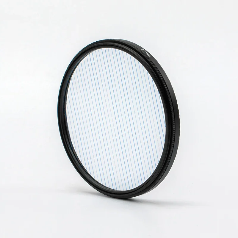 77mm 82mm Rainbow BLUE Orange Red Streak Filter Flare DSLR Photography Camera Special Radiant Filter Light Shine Night