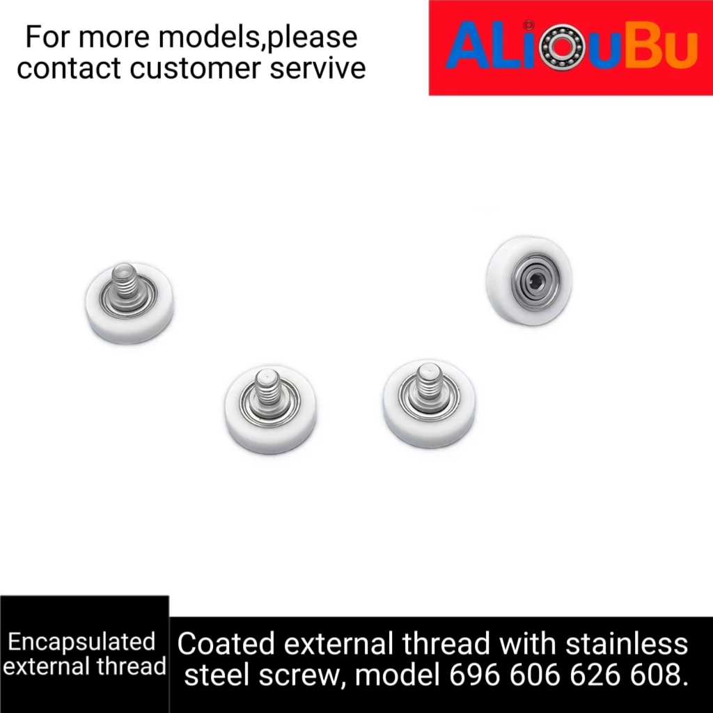 

External thread stainless steel encapsulated bearing, 626 683 693 684 623 604 624 685 605 625 696 606 626.