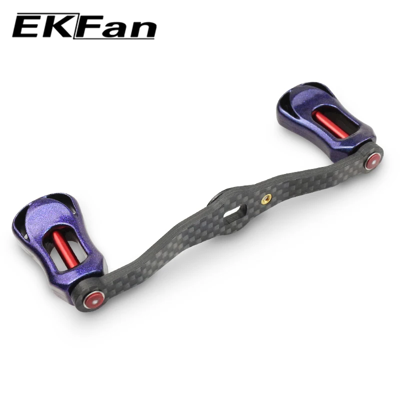 Ekfan New 105MM 17G DIY For Dawa Shmano Bastcast Fishing Reel Carbon Handles Knobs