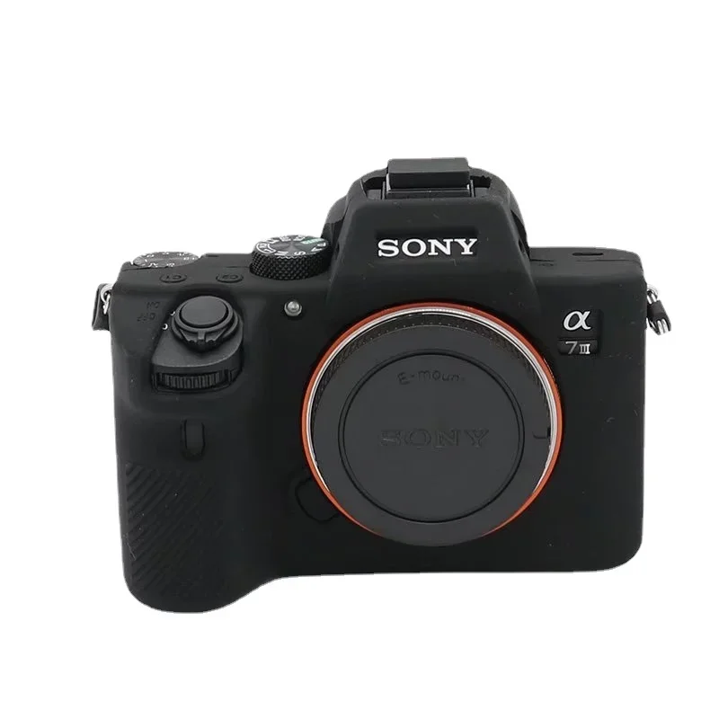 Dla Sony A7 III a7riii A7III a7m3 a7r3 A9 torba na aparat A7III miękka guma silikonowa aparat ochronny pokrowiec na korpus