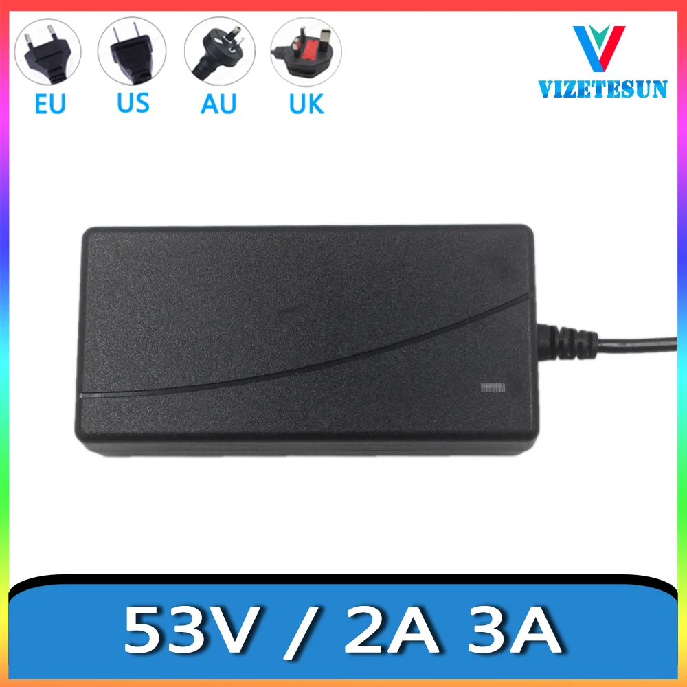 53V 2A 3A Switching Power Adapter 53V 2000MA 3000MA Universal Voltage Stabilizing Adapter DC 5.5 * 2.1MM