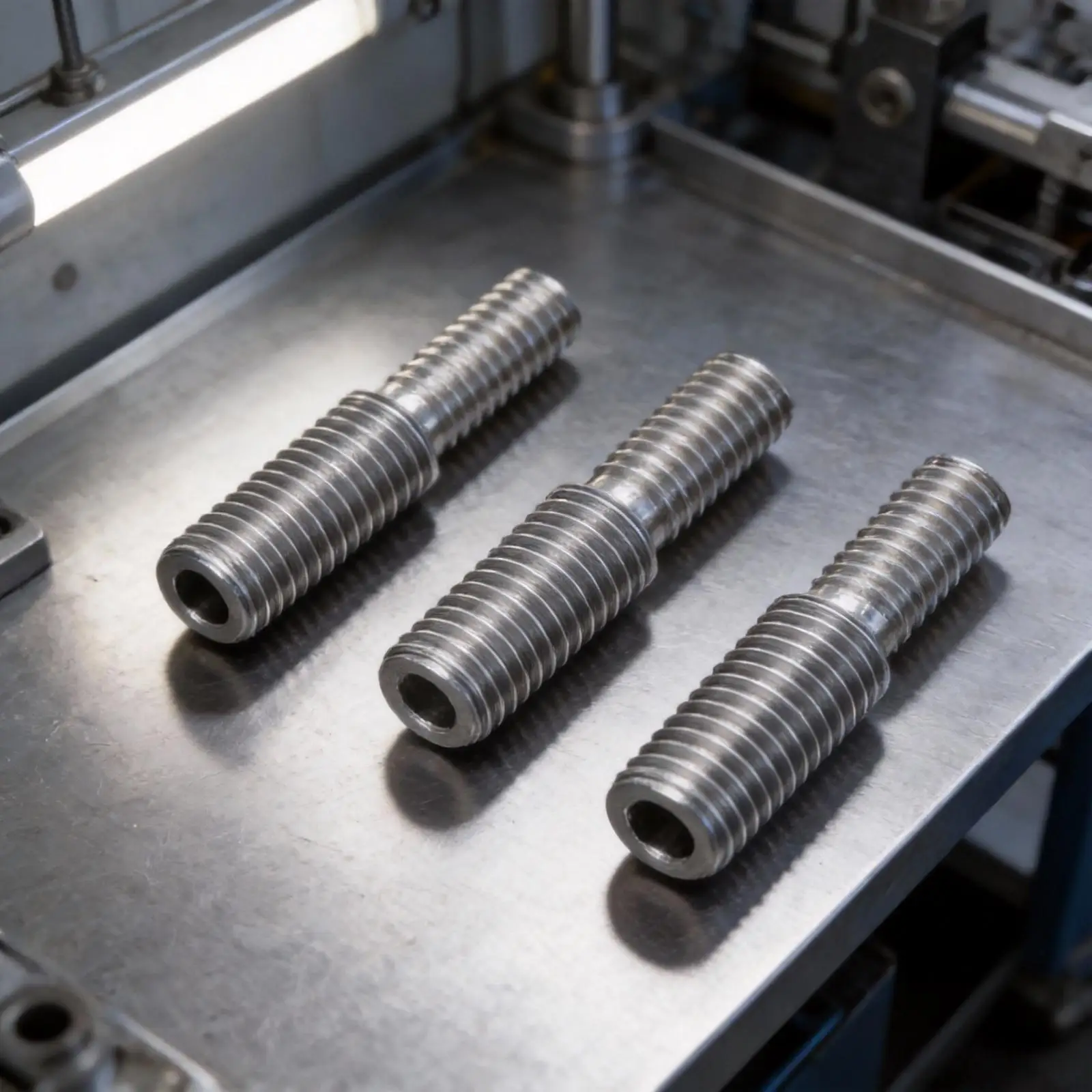Threaded Screw Adapter Set 3 Pieces 1/4 20 to 5/16 24 Thread Converter for Mechanical and Bow Shock Applications