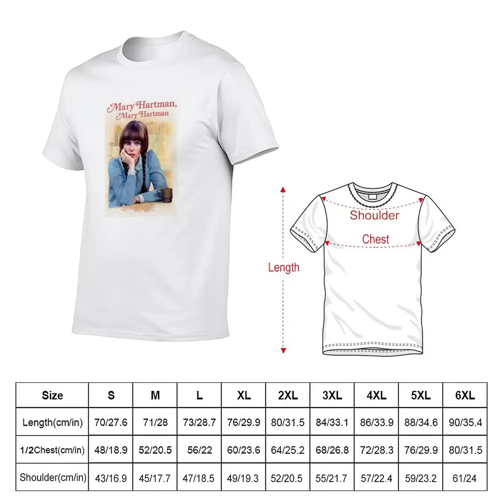 New Mary Hartman T-Shirt tees T-shirt for a boy Anime t-shirt mens t shirts