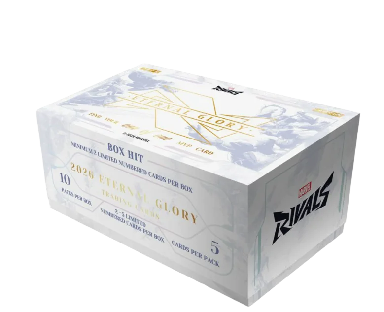 2026 Cardfun Marvel Rivals Eternal Glory Hobby Box Premium Game Trading Cards Limited Edition Blind Box