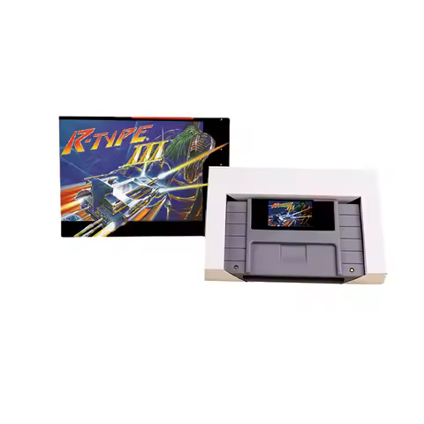 R-Type III Action game Card for SNES EUR PAL USA NTSC 16bit Game Consoles with Retail Box Video Game Cartridge