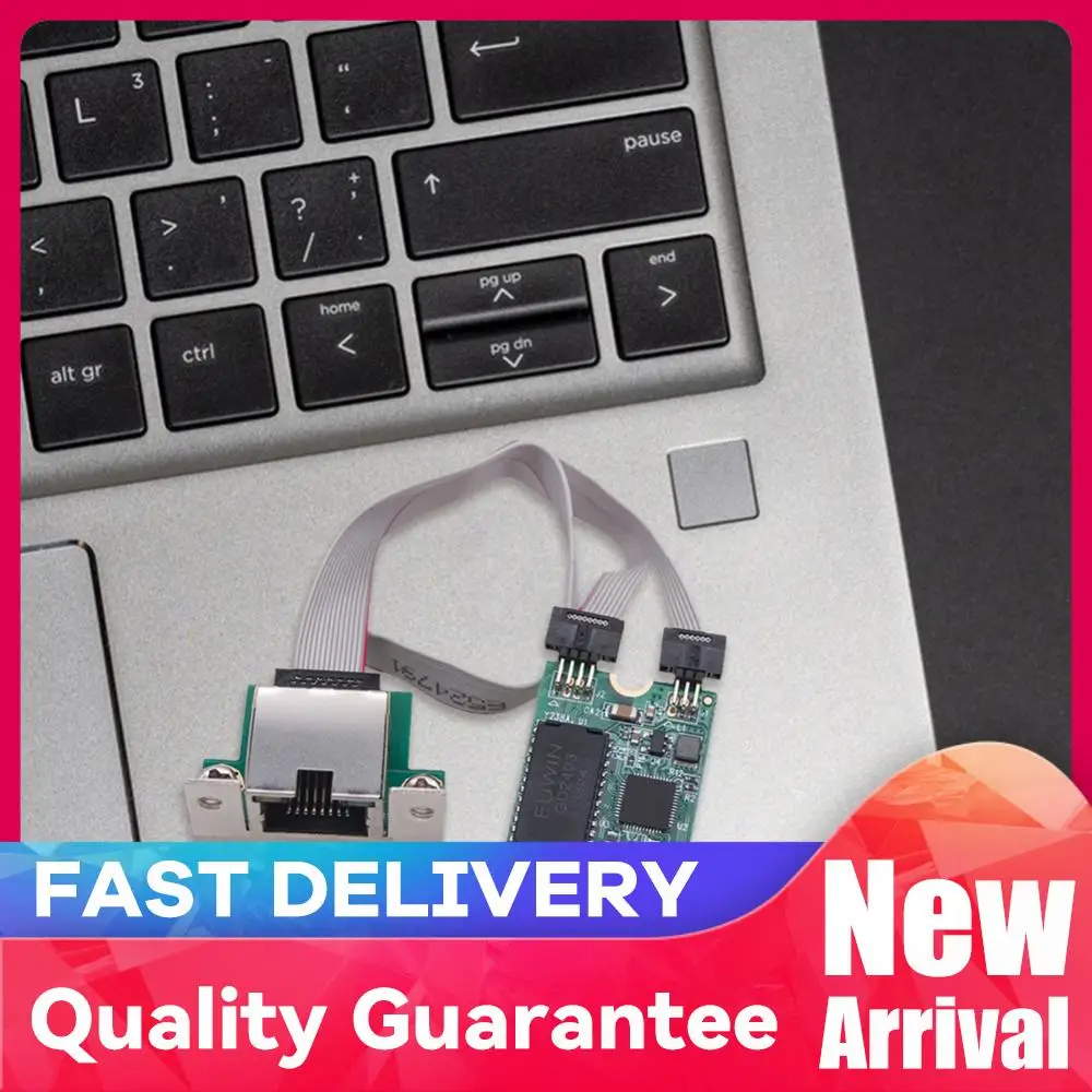 

Сетевая карта M.2 Gigabit Ethernet с чипом RTL8125BG, сетевая карта M2 RJ45 PCIE, адаптер Ethernet Mini PCIE