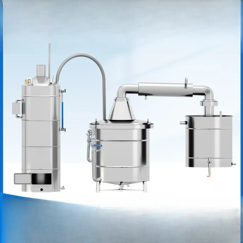 

Large winemaking equipment Coil dry steamer Wine burner Wine brewer Fruit wine winery Winery steaming