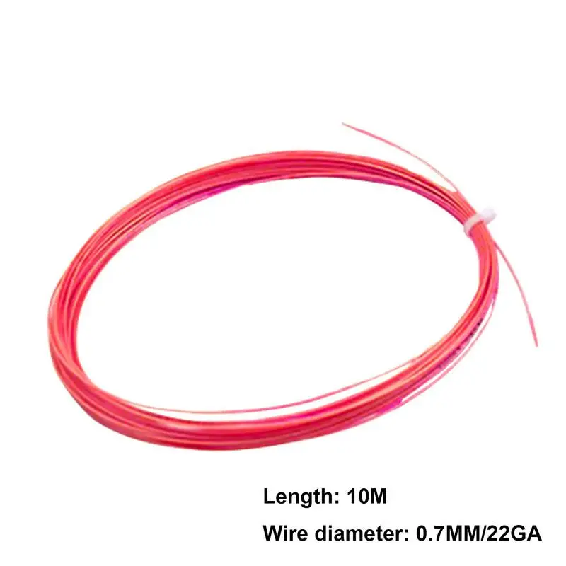 Professional Nylon Badminton String Shuttlecock Net 0.7MM/22GA 10M Grommet Tool Sport Equipment Racket Lines Accesorios