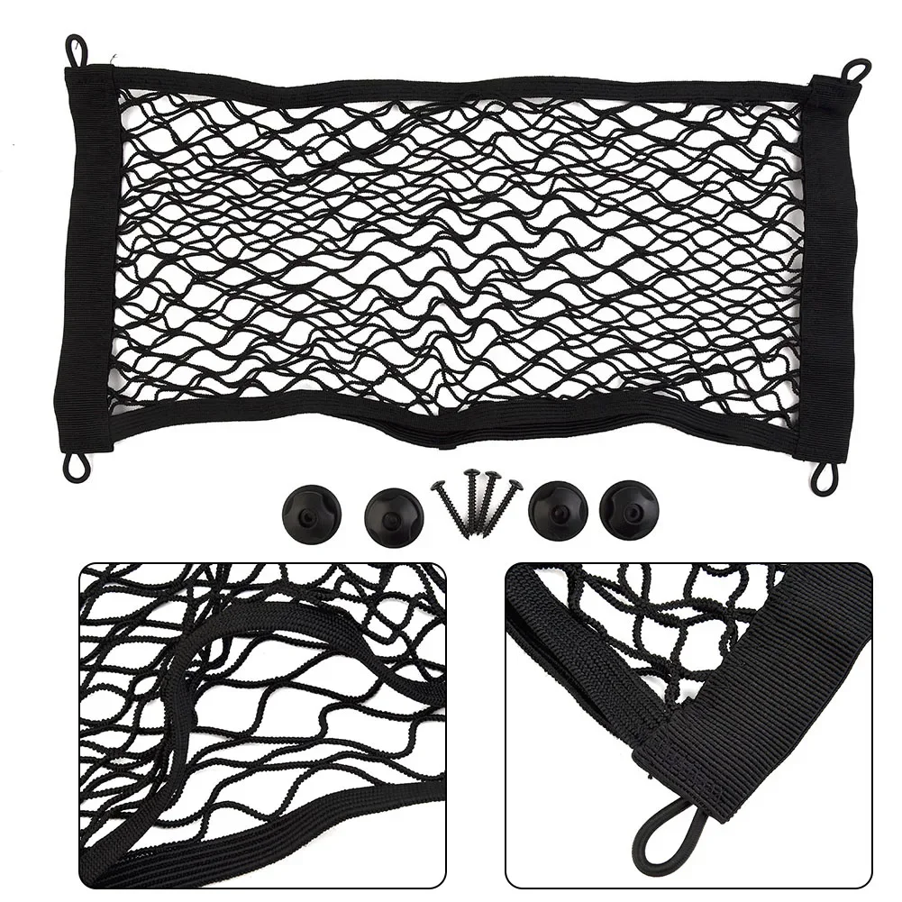 For Cargo Van Motorhome Mobile Storage Net Light Weight Practical 25X50cm Elastic High Elastic Mesh High Quality