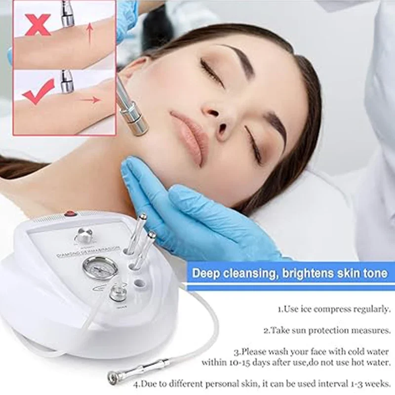 Diamond Microdermabrasion Machine Dermabrasion Facial Skin Peeling Rejuvenation Lifting Tightening Beauty Device