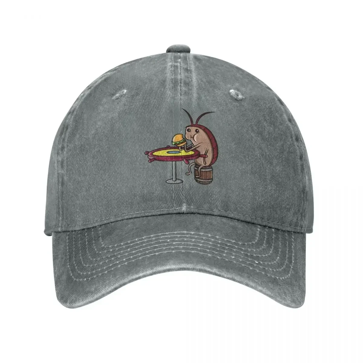 Krusty Krab Cockroach Baseball Caps Snapback  Hats Outdoor Adjustable Casquette Hip Hop Baseball Cowboy Hat for Men Women