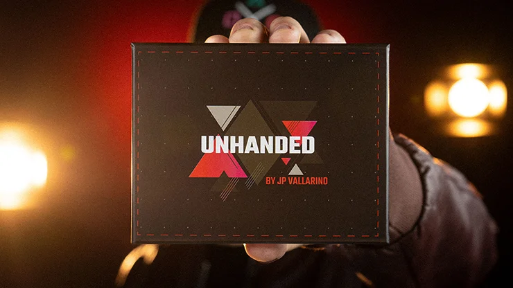 Unhanded (Gimmick) von JP Vallarino, Kartenzauber und Trickdecks, Anfänger-Illusionen, Nahaufnahme, Zauberrequisiten, Straßenmentalismus-Magie