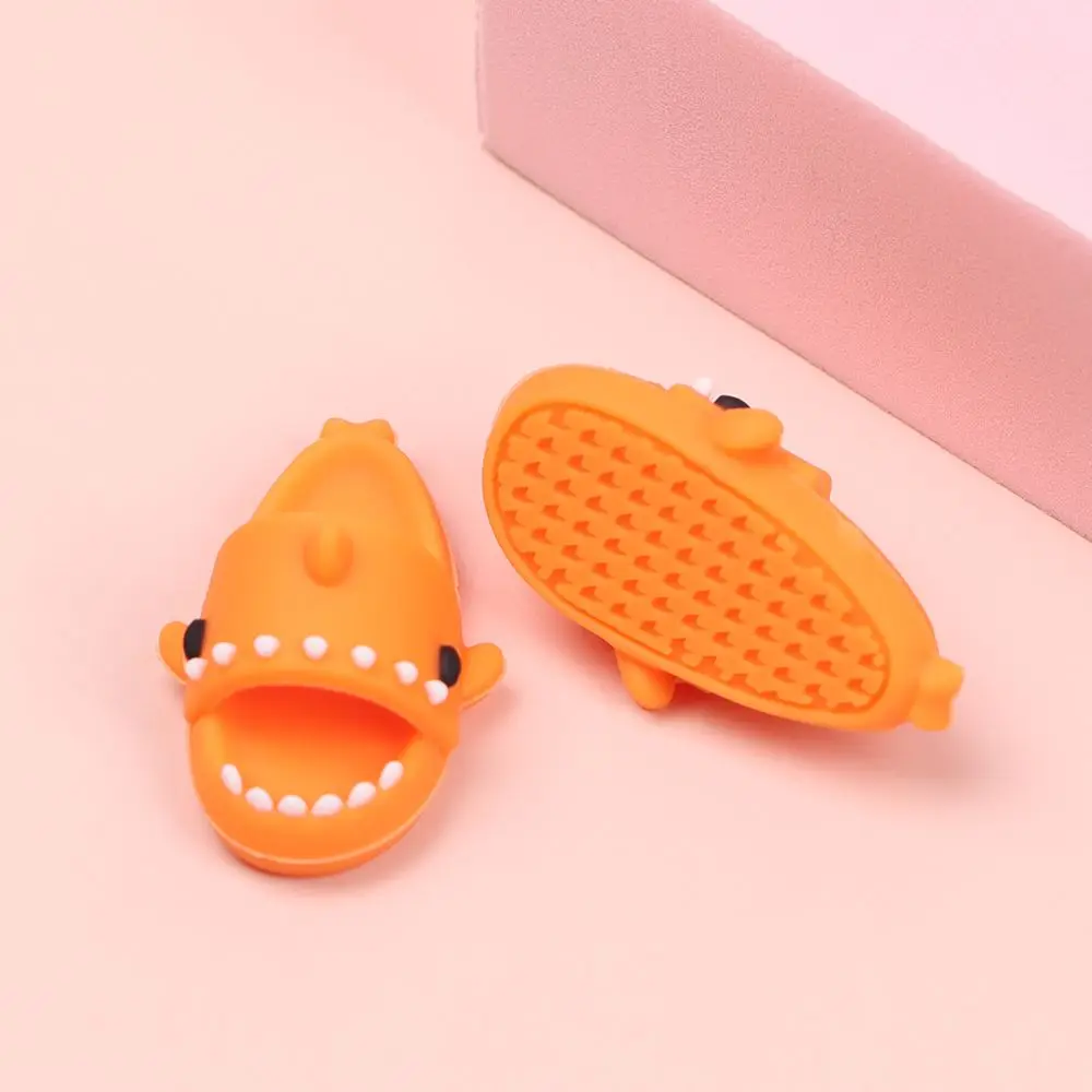 Doll Shoes Cute Shark Slippers For OB11, Molly, 1/12BJD, GSC, OB22, YMY, SD Doll Shoes Accessories Play House Dress Up Toys