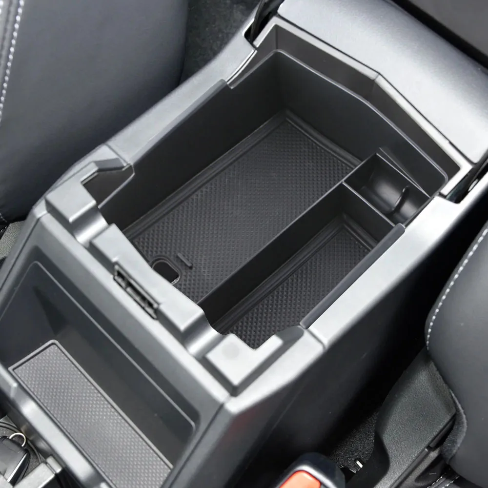 For Subaru Forester 2024 2025 Organizer Armrest Box Storage Tray Plate Center Console Holder Container Interior Accessories