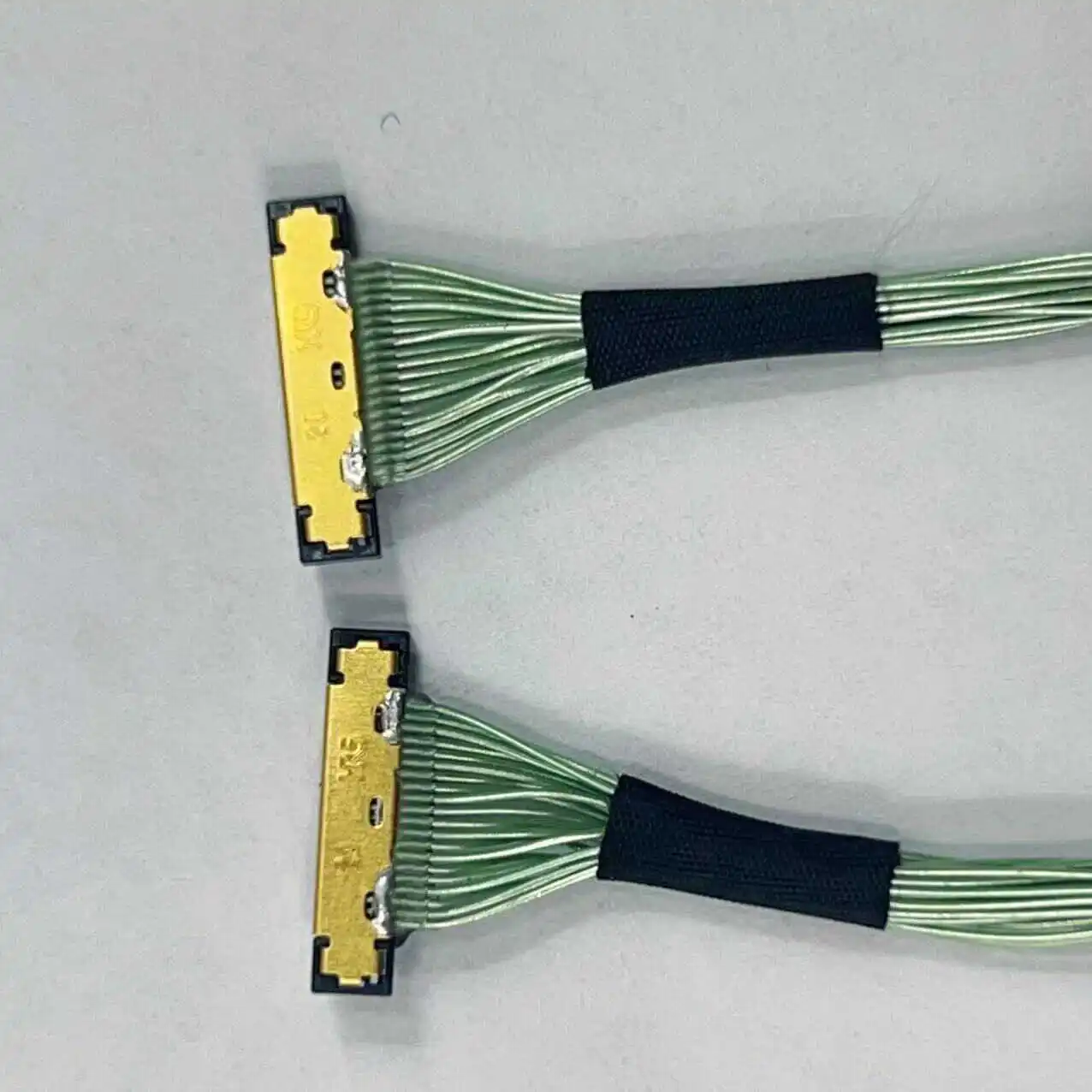 Câmera UAV DF36 20P, cabo coaxial ultrafino, extremidade do cabo, conector, processamento personalizado do cabo coaxial