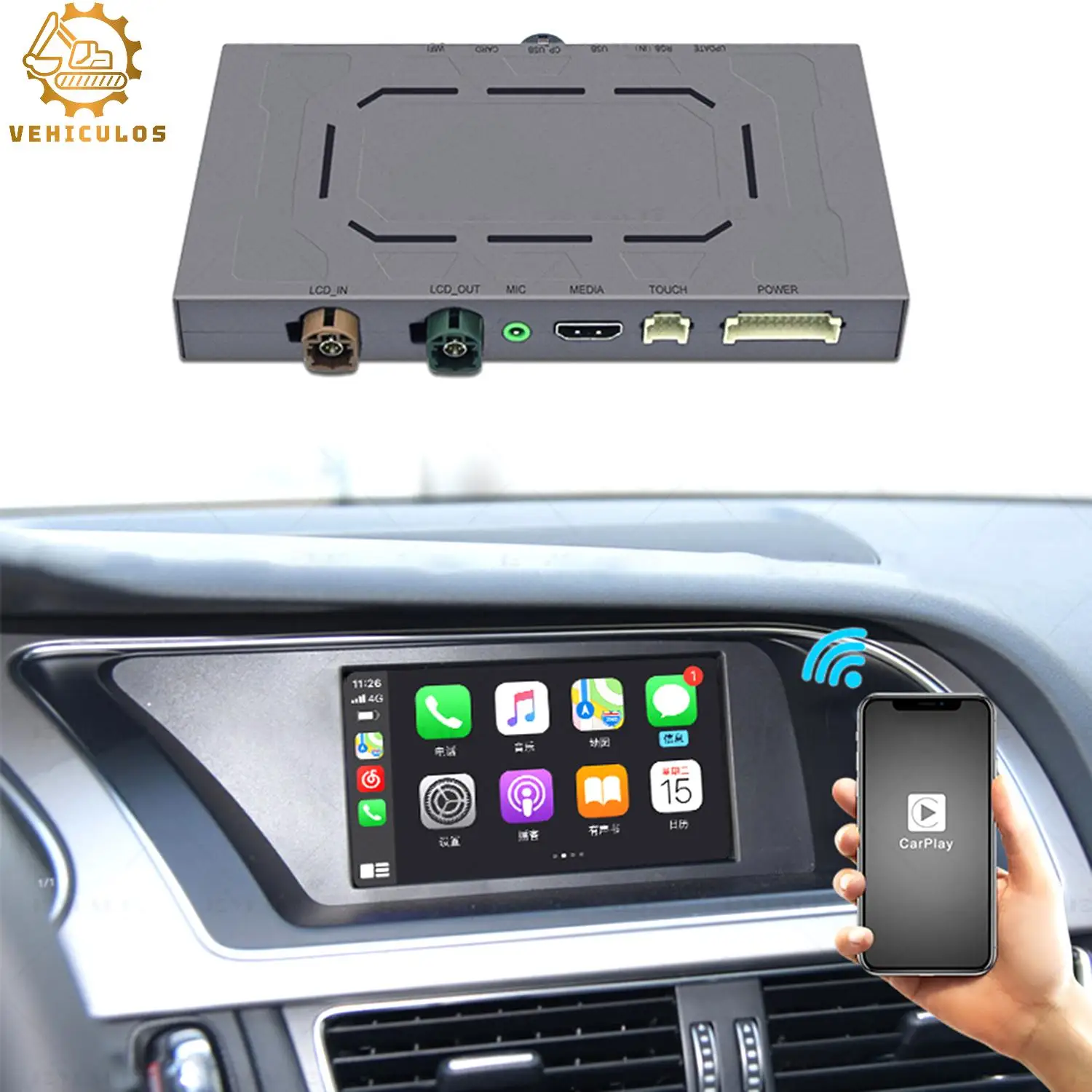 

1PCS Wireless CarPlay Decoder Android Retrofit Kit For Bentley 2012-2017 Continental / Flying Spur High Quality Auto Part