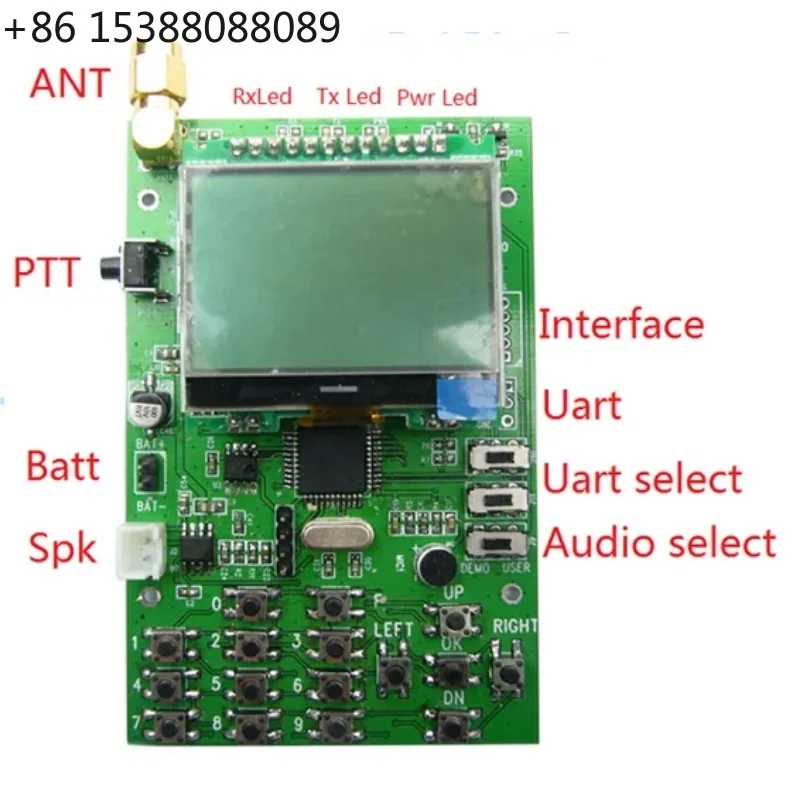 FRS-DEMO-D Wireless Transceiver Module Development Demonstration Evaluation Board