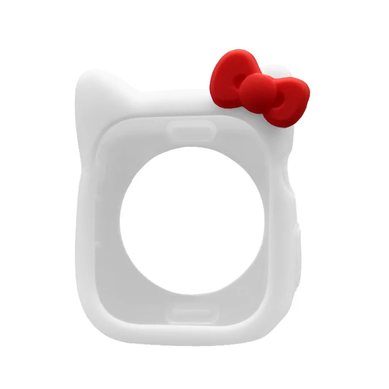 Custodia in silicone per Apple Watch 11 10 46mm 42mm 9 8 7 45mm 41mm Cartoon Custodia protettiva Accessori iWatch 6 SE3 44mm 40mm Cover